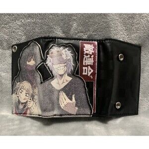 My Hero Academia Trifold Wallet Black Toga Dabi Shiga No Chain Bioworld Anime‎